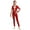 Red, variant on TSSOE Toddler Girls Ballet Leotards Full Body Gymnastics Unitards One Piece Dance Bodysuit Skating Jumpsuit Black 6