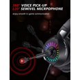 thumbnail image 3 of ULTREND Casque de Jeu avec Microphone, Casque Filaire avec Lumière RVB. (Noir), 3 of 9
