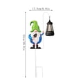thumbnail image 3 of Solar Garden Gnome Stake, Outdoor Decorative LED Yard Light with Automatic Illumination, Weather Resistant Lawn Ornament for Garden Pathway Patio Courtyard Landscape Decor, 3 of 7