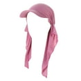 thumbnail image 1 of Gorra de béisbol unisex, chal hiyab, pañuelo musulmán transpirable para el verano, poliéster, talla única, protección solar, 1 of 7