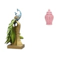 thumbnail image 1 of Escultura De Animal De Porcelana Con Forma De Pavo Real En Forma De Tarro De Jengibre, Figura Decorativa Para Escritorio, Mesa, Centro De Mesa, Oficina, Regalo De Cumpleaños, Arreglo Floral,, 1 of 8