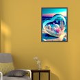 thumbnail image 2 of 5D DIY Con Taladro Flores Cristal Amor Playa 30x40cm, 2 of 9