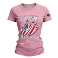 thumbnail image 3 of NMMUED 4th of July Shirts Women Patriotic 250 Years of Freedom Usa Flag Graphic Tee 1776 2026 Independence Day Summer Casual Apparel Pink XXL, 3 of 6