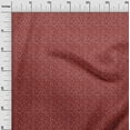 thumbnail image 3 of oneOone Georgette Viscose Red Fabric Arow Diy Clothing Quilting Fabric Print Fabric By Yard 42 Inch Wide, 3 of 5