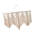 thumbnail image 2 of Tapiz de borlas Strade Fareast Limited decoración de pared macramé 110 cm x 82 cm, 2 of 8