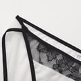 thumbnail image 5 of Women Cotton Underwear Underwear French Thin Mesh Lace Panties Womens Sheer Low Waist Bikini Underpants White L, 5 of 8