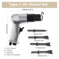 thumbnail image 2 of Air Hammer Chisel Hexagonal Shank Heavy Duty Air Impact Head For Rusting Removal/Cutting Pneumatic Rust Remover Air Chisel Set ,Versatile Applications, 2 of 6