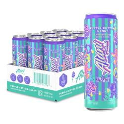 Alani Nu Purple Cotton Candy Sugar Free Energy Drink (Pack of 12)