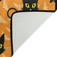 thumbnail image 5 of SKYSONIC Abstract Black Cat Bat Non-Slip Area Rug, Cute Halloween Bat Floor Carpet Comfort Floor Mats Decor for Indoor Front Porch,Living Room, Bedroom,Kitchen (72x48"), 5 of 7