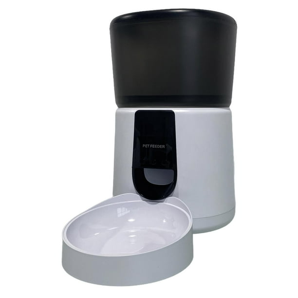 Alimentador automático para perros, alimentador para mascotas para porción de perro gato, alimentador para gatos con temporizador de Control,