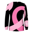 thumbnail image 4 of Bovemsi Womens Sweatshirts Love & Strength: Women's Breast Cancer Support Sweatshirt Graphic Sweatshirts, 4 of 5