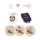 thumbnail image 3 of Conjunto de 3 Kit de bordado con patrón floral Costura práctica Ciervo, , León DIY Estampado Decoración elegante Decorativo, 3 of 9