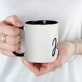 thumbnail image 5 of CafePress - Je T'aime, French Word Art With Red Hearts Mug - 11 oz Ceramic Mug - Novelty Coffee Tea Cup, 5 of 6