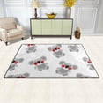 thumbnail image 3 of Coolnut Lightweight Soft Area Rugs 31x20 Inch, Koalas On White Floor Mat Doormat for for Rooms Entrance Hardwood Floor Living Room 2'7" x 1'8"） Nursery Rugs, 3 of 6