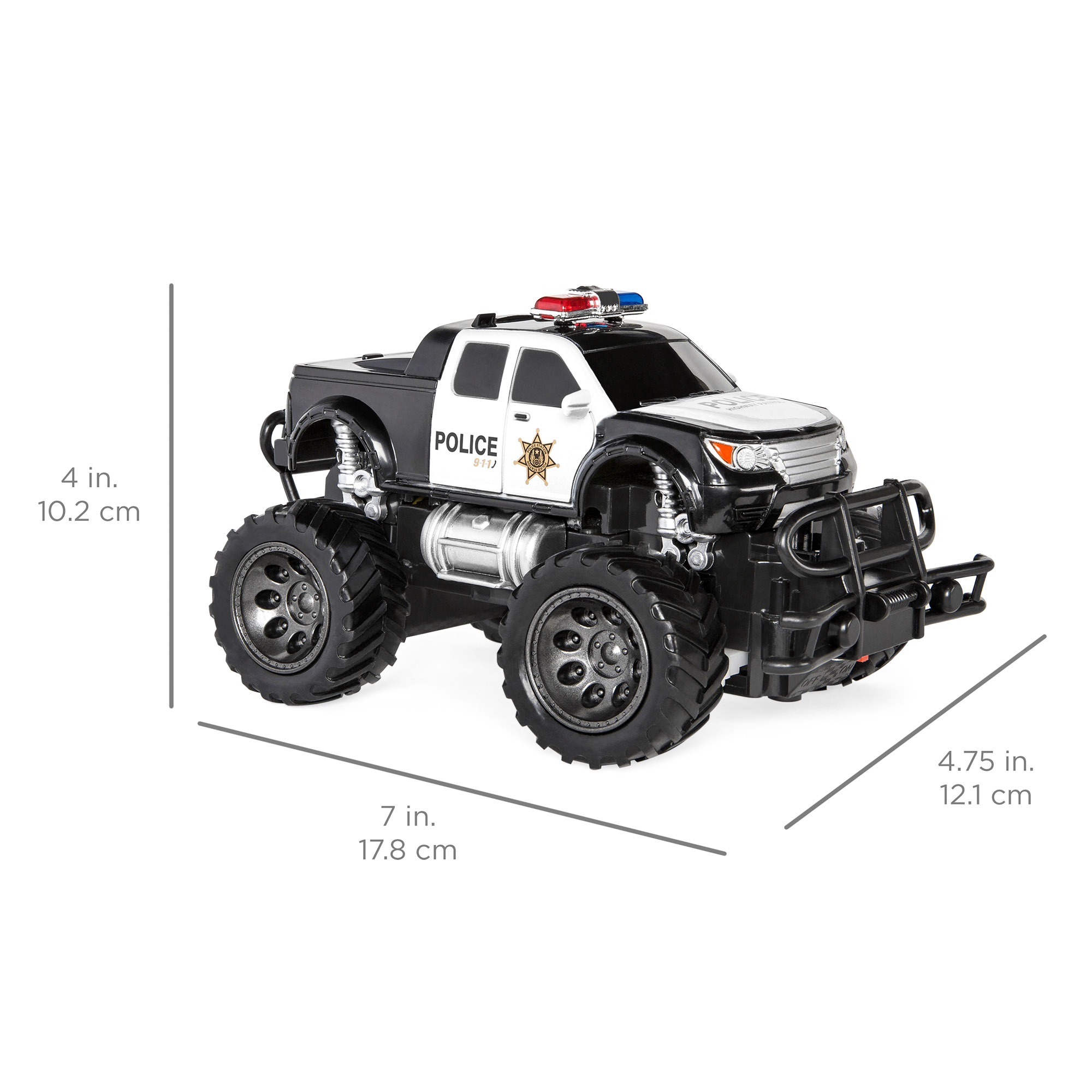 police monster truck toy