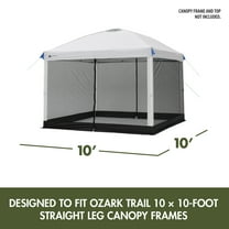 Ozark Trail Zippered Canopy Mesh Curtain Accessory