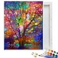 thumbnail image 6 of JYLMOOD Paint by Numbers Kit for Adults Beginner with Wooden Frame, Easy DIY Tree Oil Painting Kits On Canvas for Gift Home Wall Decor 12x16 Inch, 6 of 7