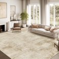 thumbnail image 2 of zesthome 4x6 Area Rugs, Washable Rugs for Living Room, Modern Abstract Area Rug, Stain Resistant Rugs for Bedroom, Dining Room, Home Office, Ultra-Thin Low Pile Rug C105, 2 of 3