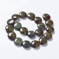 thumbnail image 2 of Natural Dragon Blood Beads Strands Flat Round 20x7~8mm Hole: 1mm about 20pcs/strand 15.7 inch, 2 of 3