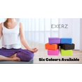thumbnail image 4 of Bloques de yoga, 2 piezas, ladrillos de gimnasio de espuma EVA de alta densidad, cómodos ladrillos de yoga para fitness, antideslizantes, livianos y fáciles de transportar, 4 of 5