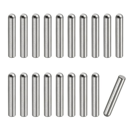 

5x30mm Dowel Pins 20 Pack Round Head Flat Chamfered End Dowel Pin