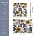 thumbnail image 2 of Yayeee Toggle Light Switch Wall Plate 3-Gang 6.37"x4.48" Decorative Outlet Cover, Colorful Floral, 2 of 7