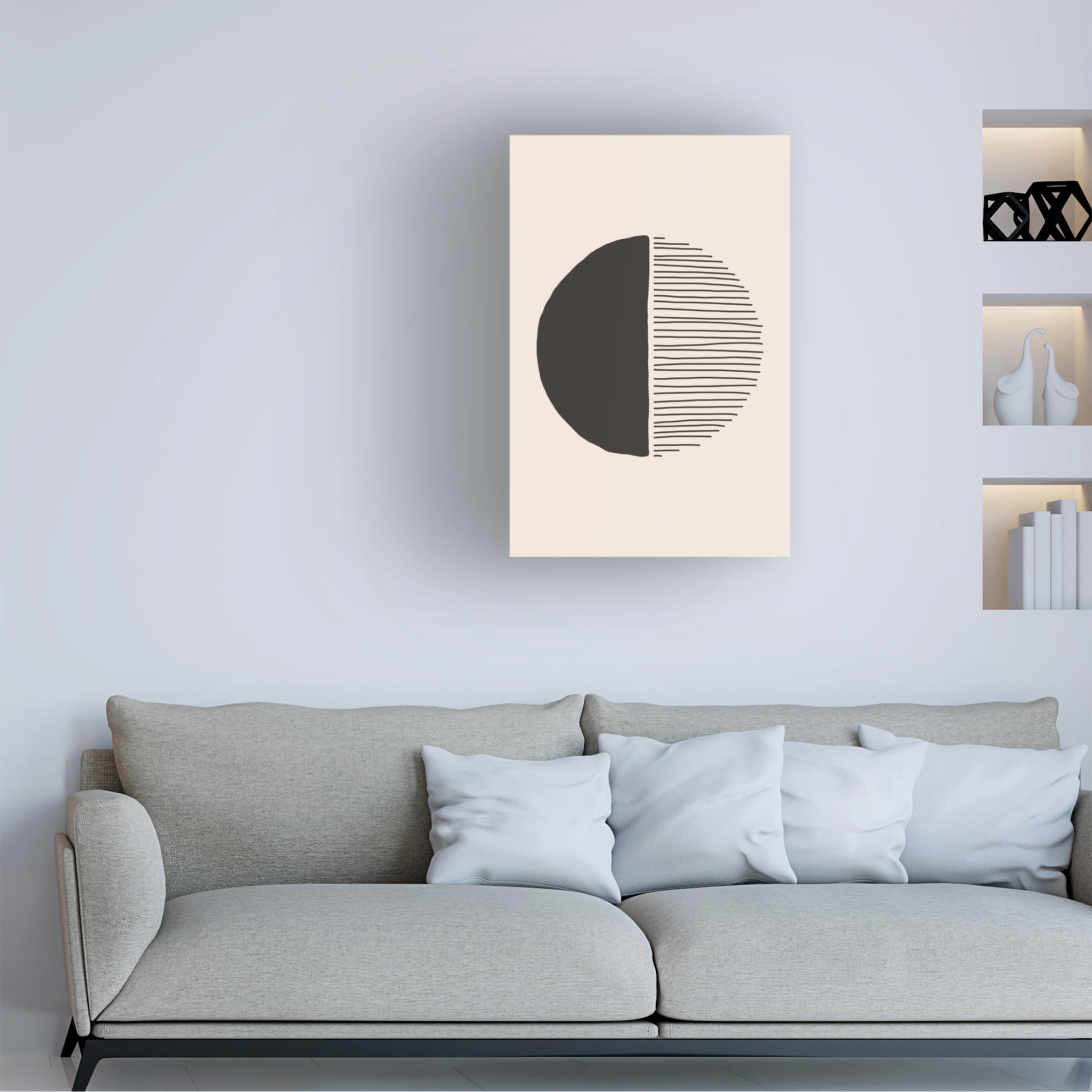 Trademark Fine Art jay stanley  Minimal Design Set 13 Canvas Wall Art