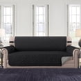 thumbnail image 3 of Three Seater Sofa Covers Couch Slipcovers Reversible Quilted Furniture Protector, Improved Couch , Micro Fabric Pet Cover Sofa, Seat Width Up to 70", 3 of 7