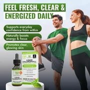 Benevolent Nourishment Liquid Chlorophyll Drops Herbal Supplement, Natural Mint, 2 fl oz