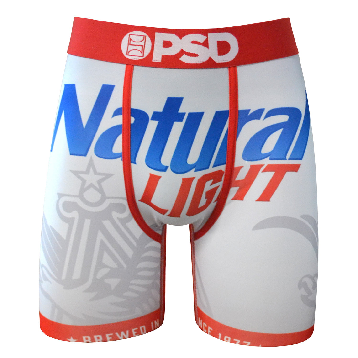 Natural Light Beer Label Boxers - Walmart.com
