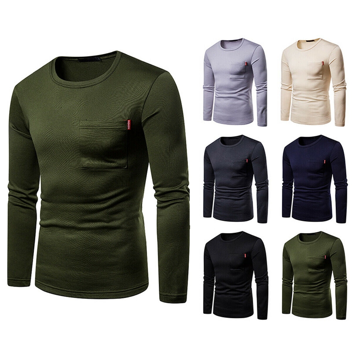 best plain long sleeve t shirts
