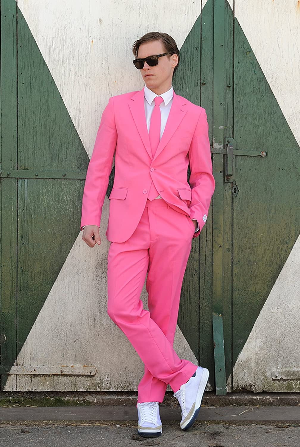 OppoSuits Men's Party Costume Suit, Pink, 50 Walmart Canada