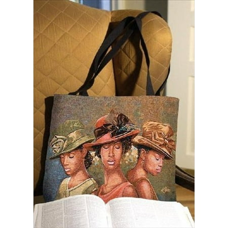 - Faith Hope & Love Rectangle Tote Bag, Dimensions - 17 x 12.5 in. By Manual Woodworkers and Weavers