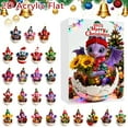 thumbnail image 2 of Advent Calendar Set with 24 Cute Eggs for Kids Festive Christmas Countdown Decoration and Baby Ornament, 2 of 9