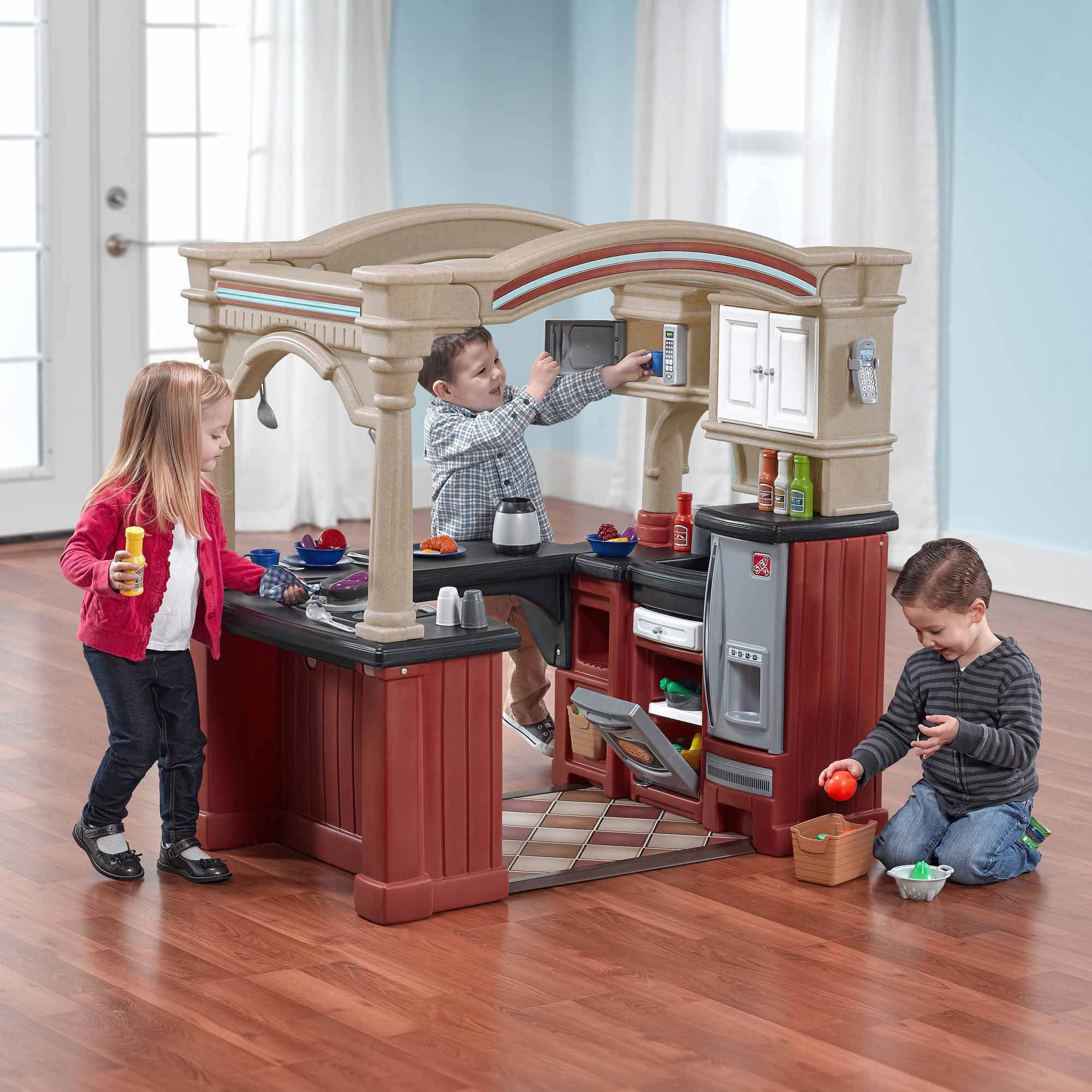 toddler walk in kitchen