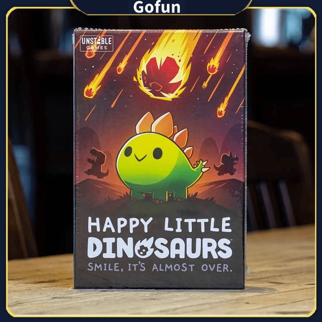 Juego de cartas Happy Little Dinosaurs Juego base para 2-4 jugadores