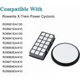 thumbnail image 2 of Compatible with Rowenta X-Trem Power Cyclonic RO69XX model hoovers, filter system replacement attachment ZR006001, 2 of 4