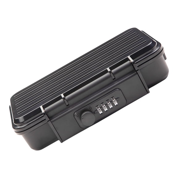 Waterproof Not Theft Easy Carry Locking Box Small Travel Safe Box Strong ABS Locking Box for Gym Travel Hotel Essential