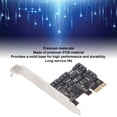thumbnail image 3 of PCIe X1 Controller Card, High Speed Transmission Plug and Play PCIe 3.0 X1 To 4 Port SATA3 Adapter Card PCB  for Computer, 3 of 7