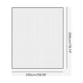 thumbnail image 4 of 130*150cm Self-adhesive Window Screen Insect Resistant Netting Mesh Nylon Curtain Screen Easy to Clean for Home Living Room Window, 4 of 8