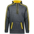 thumbnail image 4 of augusta sportswear men's stoked tonal heather hoody 5554, 4 of 5
