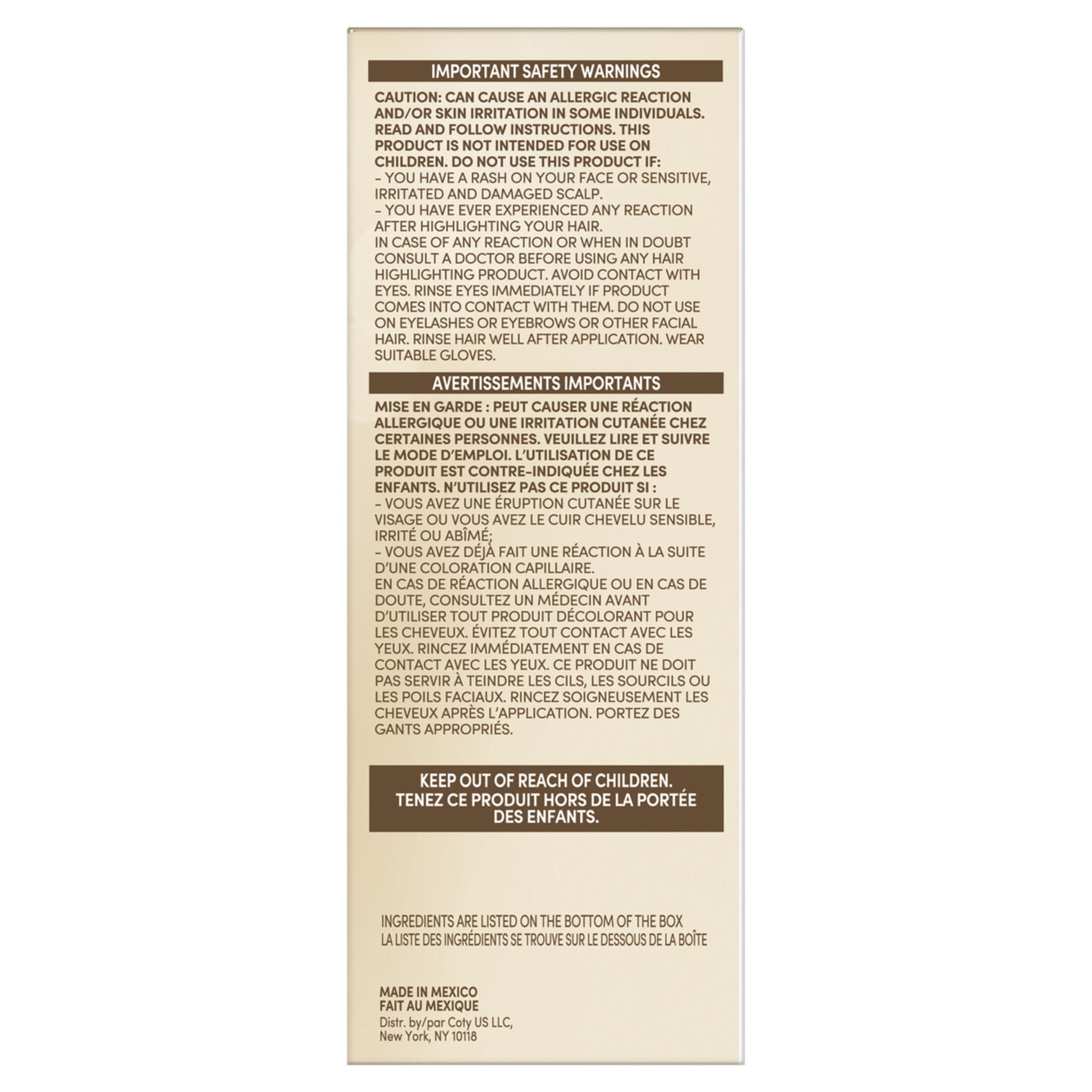 Clairol Balayage Permanent Hair Dye Highlighting Kit, Hair Color, Balayage Brunettes, 1 Application