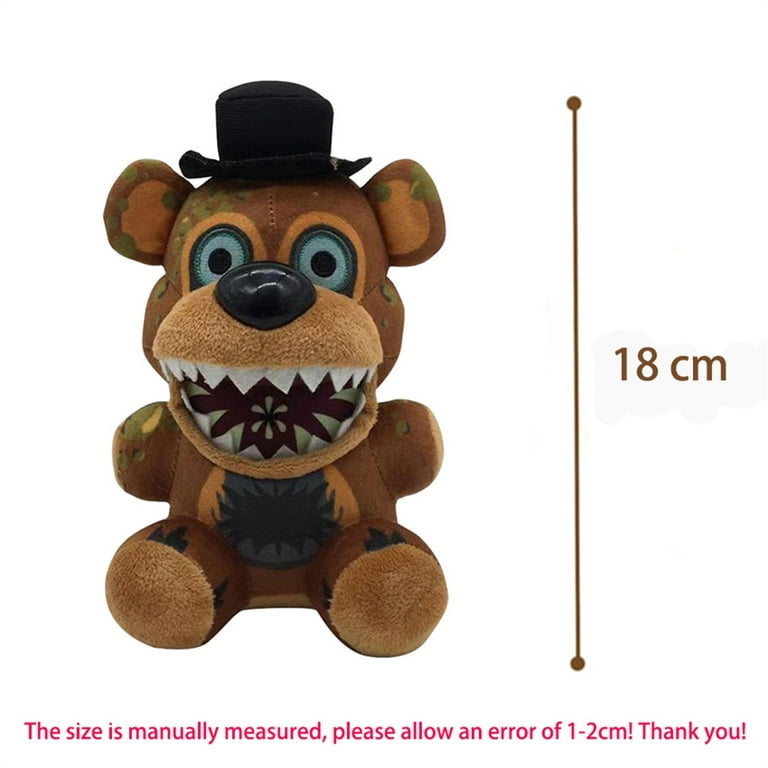 18-30cm FNAF Five Nights At Freddy's Plush Toys Nightmare Fredbear