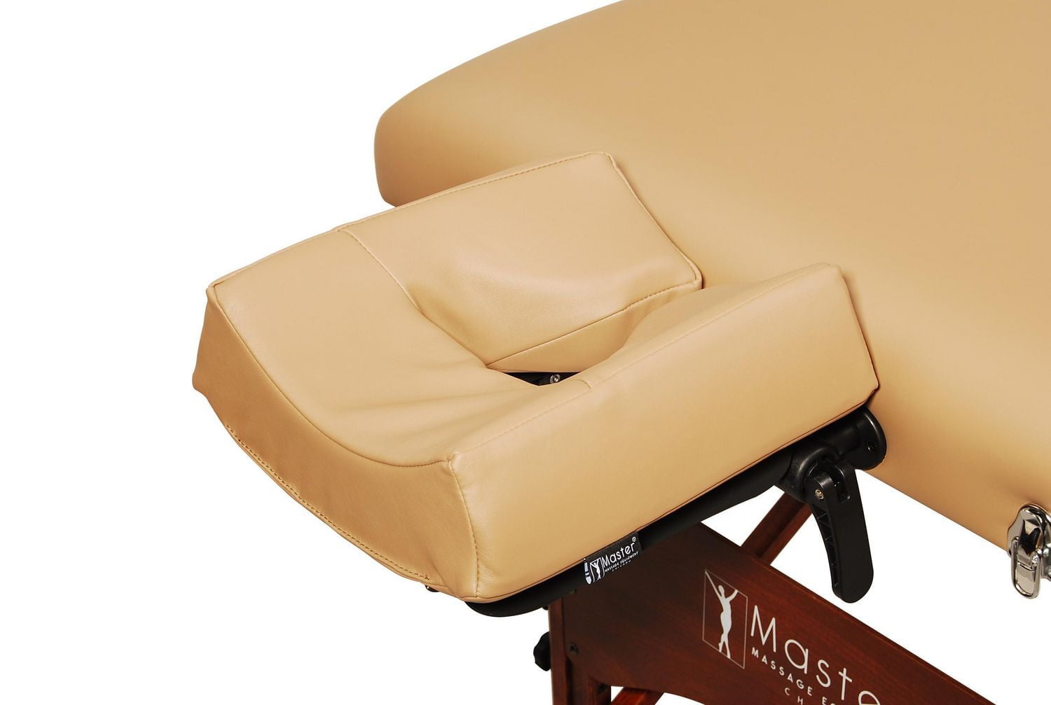 Master Massage ErgonomicDream Face Cushion Pillow  Memory Foam  Universal  headrests Cradle - Cream