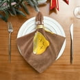 thumbnail image 2 of GZHJMY Summer Lemon Cloth Napkins Washable Reusable Polyester Dinner Napkins 20 x 20 Inch for Home Weddings Parties Holiday Table Napkins Set of 4, 2 of 6