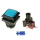thumbnail image 1 of Reemplazo de Botón Pulsador Arcade con Interruptor LED Yotijar Azul 33x33 mm, 1 of 7
