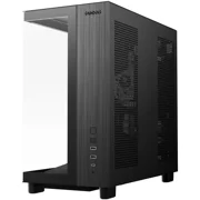 Gamdias ATLAS M4 pc case ATX 4x120mm PWM ARGB fans, adjustable angle lower fan mount, Front-Mounted PSU Design