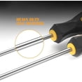thumbnail image 3 of MKEUDQ-Fixinus 6-Piece Magnetic Slotted Screwdriver Set, Professional Cushion Grip | Flat Head Screwdrivers Hand Tool Set, 3 of 4