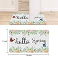 thumbnail image 6 of Hello Spring Floral Flowers Doormat,Non Slip Absobant Welcome Mat Decorations Floor Door Mats for Indoor Outdoor Home, 6 of 6