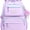 Purple, variant on Cute Backpack for Women, Large Capacity Kawaii Preppy AestheticCollege Backpacks 15.6 Inch Laptop Bag for Travel
